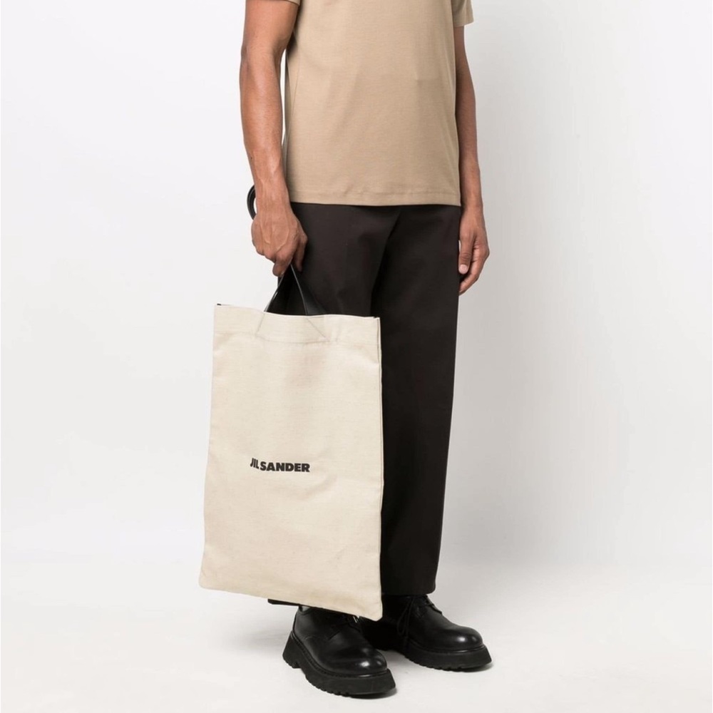 Jil Sander Extra Long Canvas Tote 👜